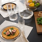 Waffle iron Single XL Ceramic alu, with Sound